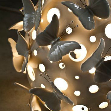 41/40 Коллекция PERLAGE лампа бабочки Crestani 46418 - Вид №1