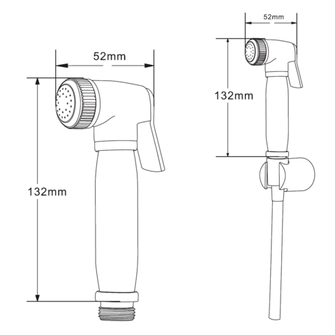 Orange HS041cr Гигиенический душевой набор sun-id-1517023 - Вид №3