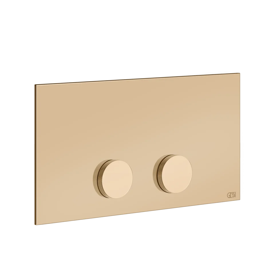 Запорная пластина 54625 735 Gessi Anello ТЕПЛАЯ БРОНЗА PVD 54625735