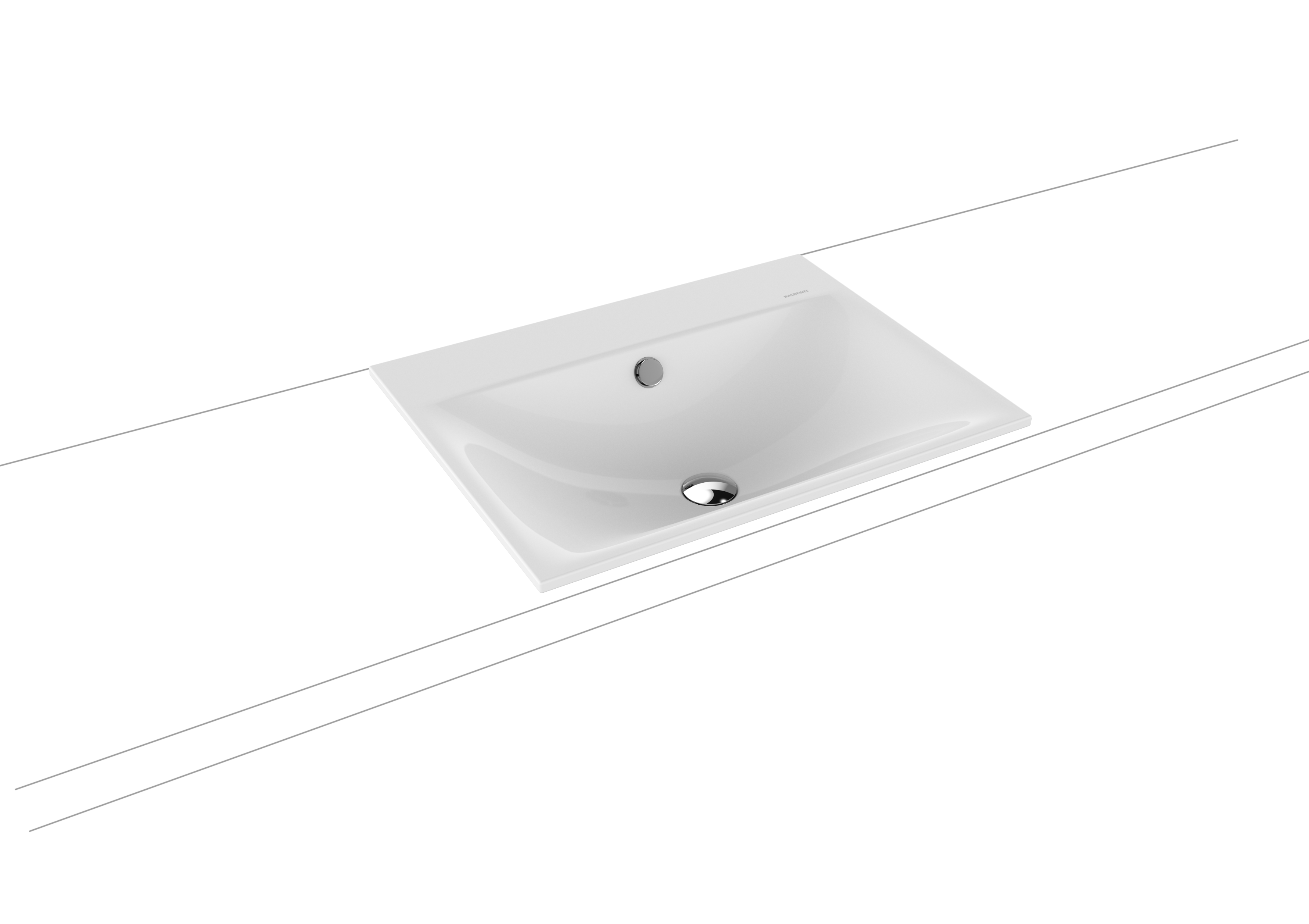 Умывальник KALDEWEI Сталь эмалированная 3039 24 багамский бежевый 3039331924 - Вид №1