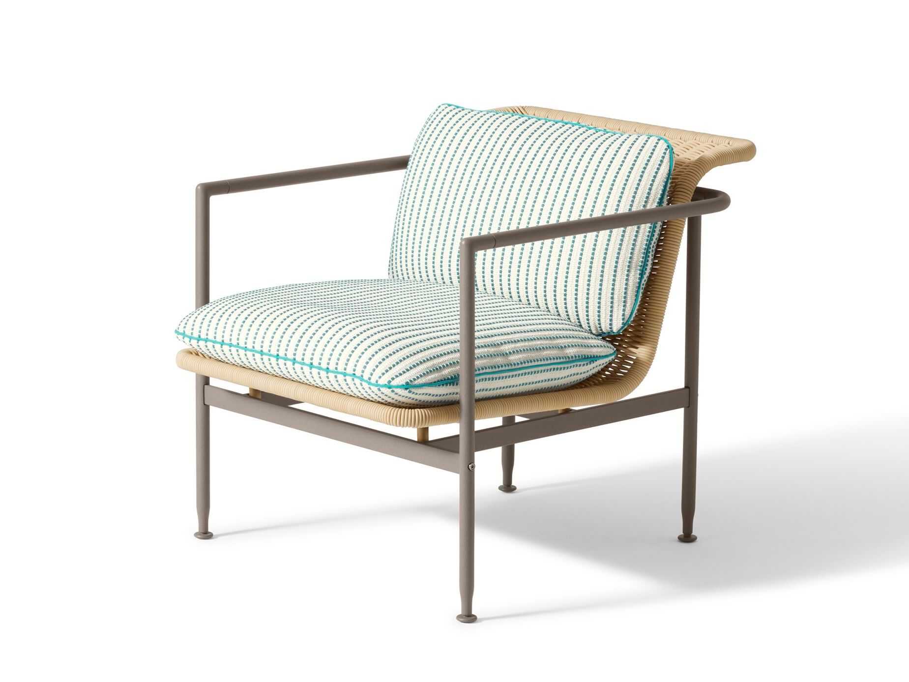 Съемное тканевое садовое кресло с подлокотниками CASSINA Esosoft Outdoor ARCH-00048215