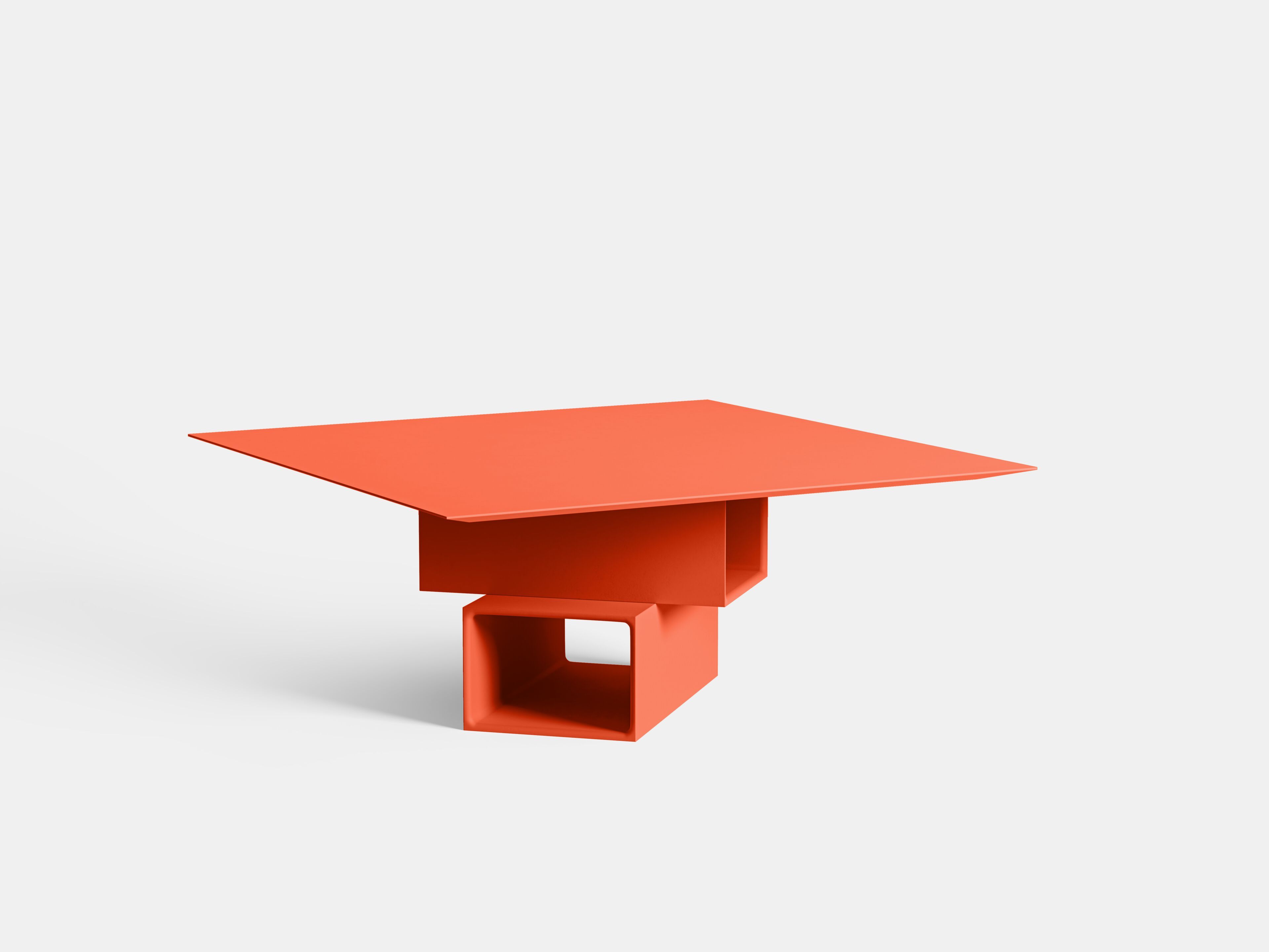 Бетонный квадратный стол PULKRA плакат ARCH-00062328 - Вид №14