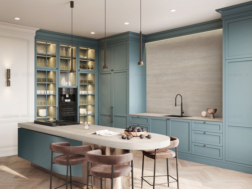 Столешницы для кухни - Санремо Травертино LIGRON LIST428 2592 - Вид №4