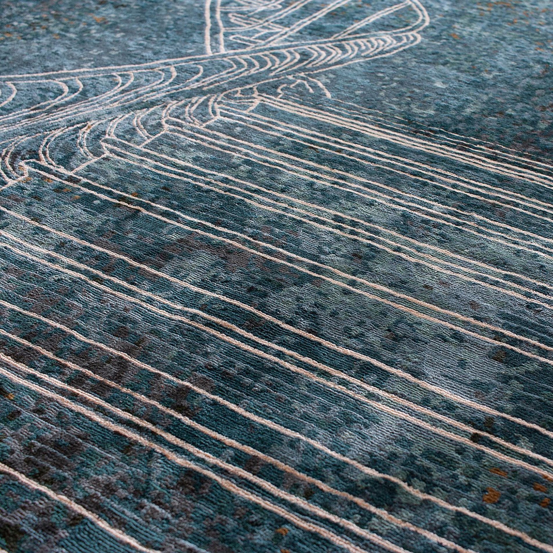 Прямоугольный ковер ручной работы Tapis Rouge La Scala ARCH-00086630 - Вид №4