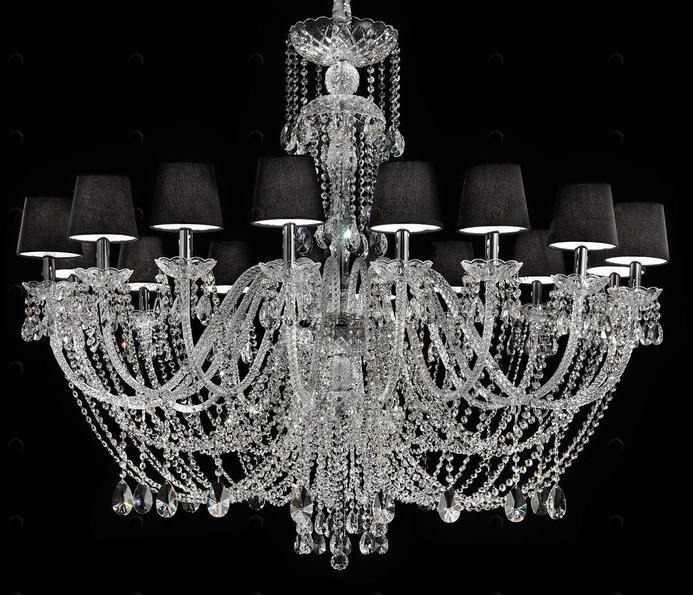 Masiero Люстра накаливания из дутого стекла с кристаллами Glass sun-id-1383810