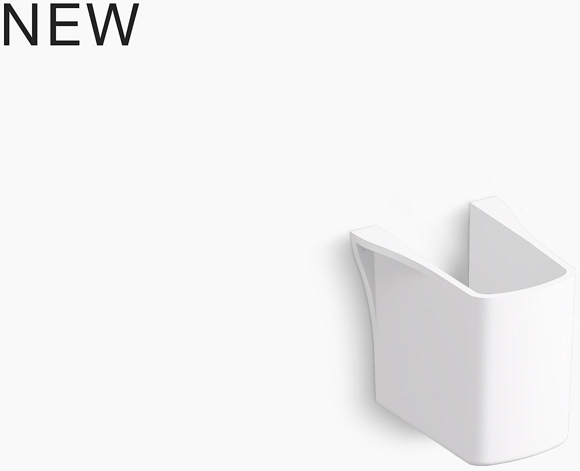 K-18566-0 Подвесная раковина настенная прямоугольная Kohler  белая  - Вид №1