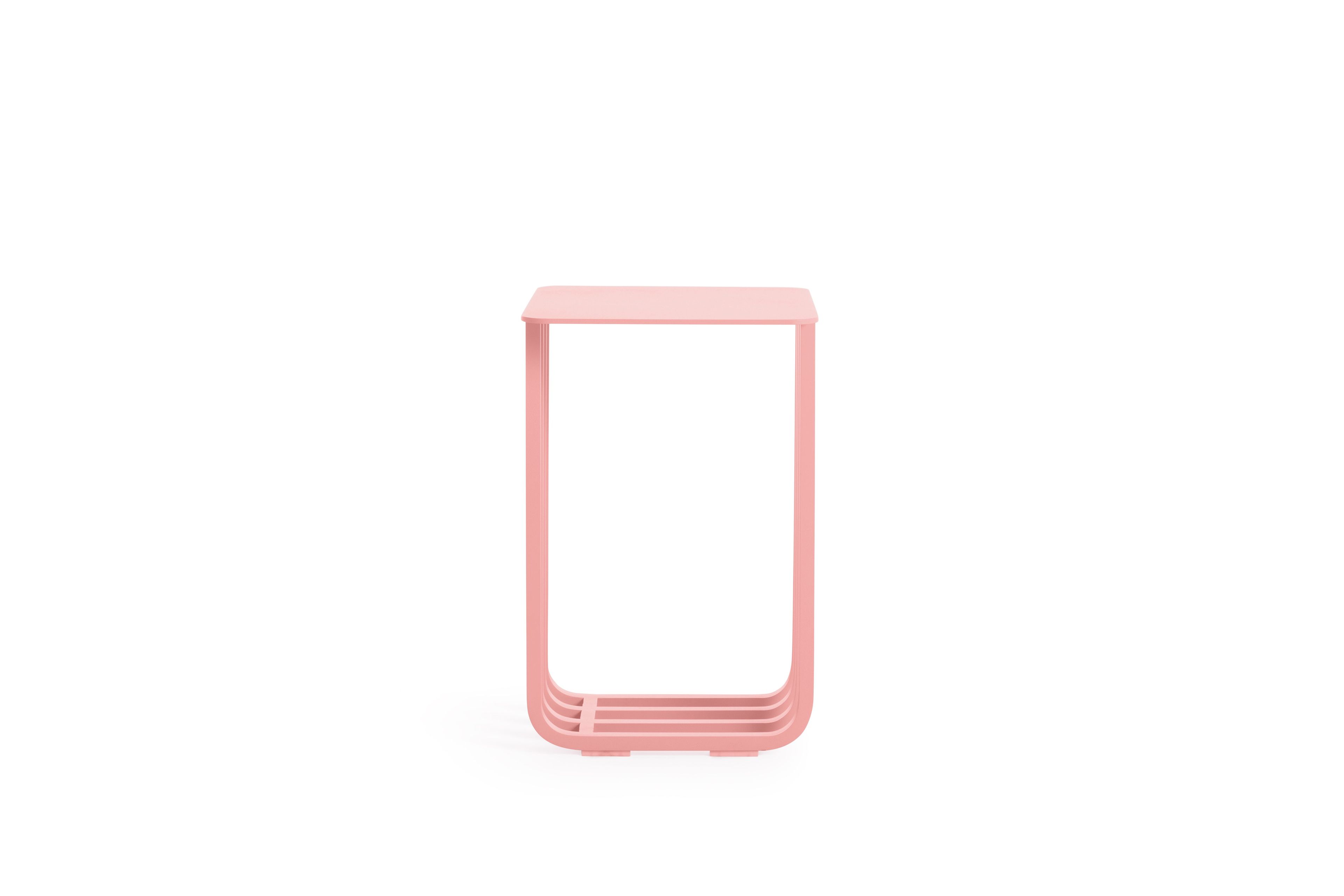 Высокий квадратный журнальный столик из алюминия с термокрытием Diabla гриль ARCH-00139223 - Вид №16