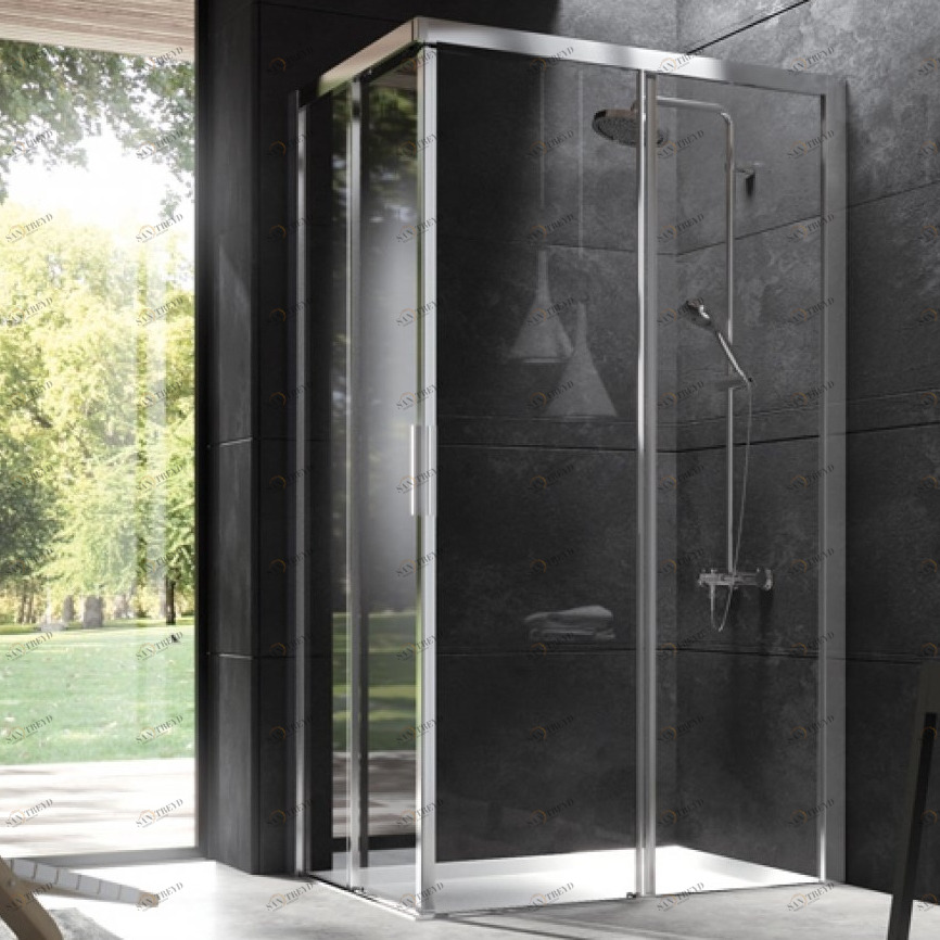 Душевой уголок York YA+YA 80 см Karolitalia BLUBLEUYAYA80