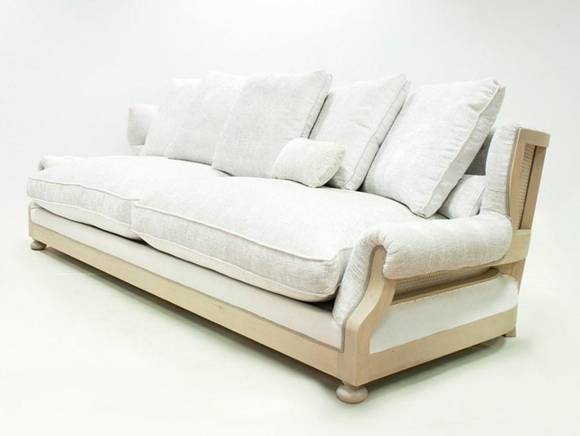 CREARTE COLLECTIONS Стеганый диван из джута со вставками из венской соломы Dorian essence 21 - Вид №2