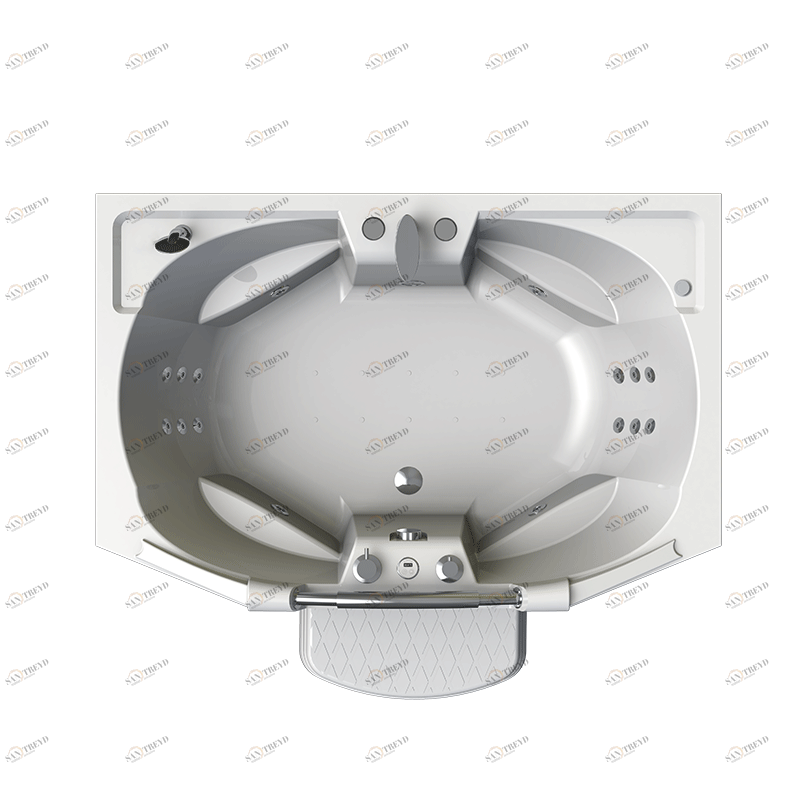 Гидромассаж "Лечебный Chrome" на ванну Конкорд (двигатель 1500 Вт, джет Глори - 12 шт., джет Джереми - 4 шт.) Radomir 1-65-2-0-2-025