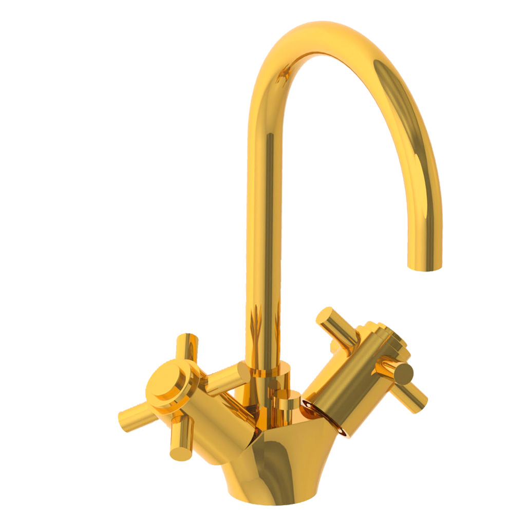 C31-1101 C31-1101 Смеситель для раковины на одно отверстие ЗВЕЗДА Cristal & Bronze STAR - Вид №1