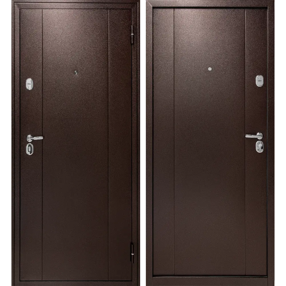 Металлическая входная дверь ФОРПОСТ 74 с защитой от взлома 89350119 STLM-0893707