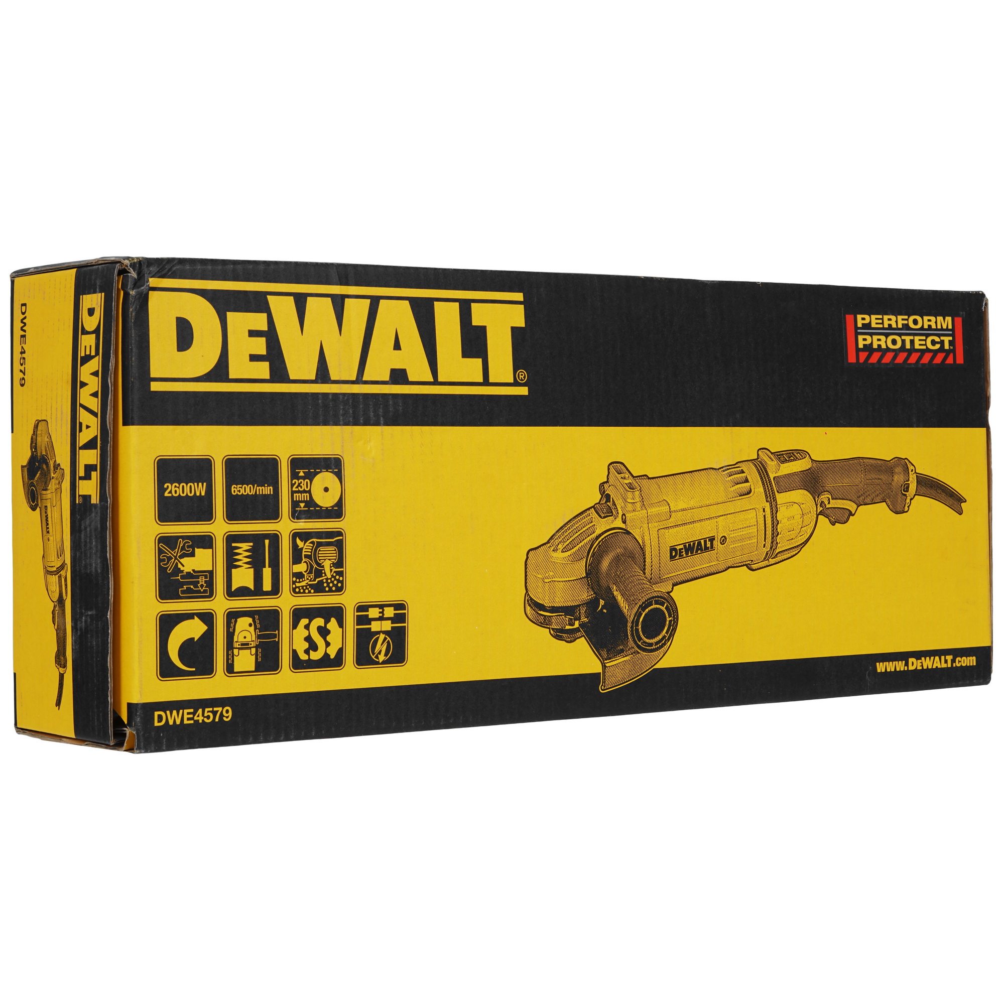Углошлифовальная машина (УШМ) DeWalt DWE4579 5437823 STDN-0074421 - Вид №7