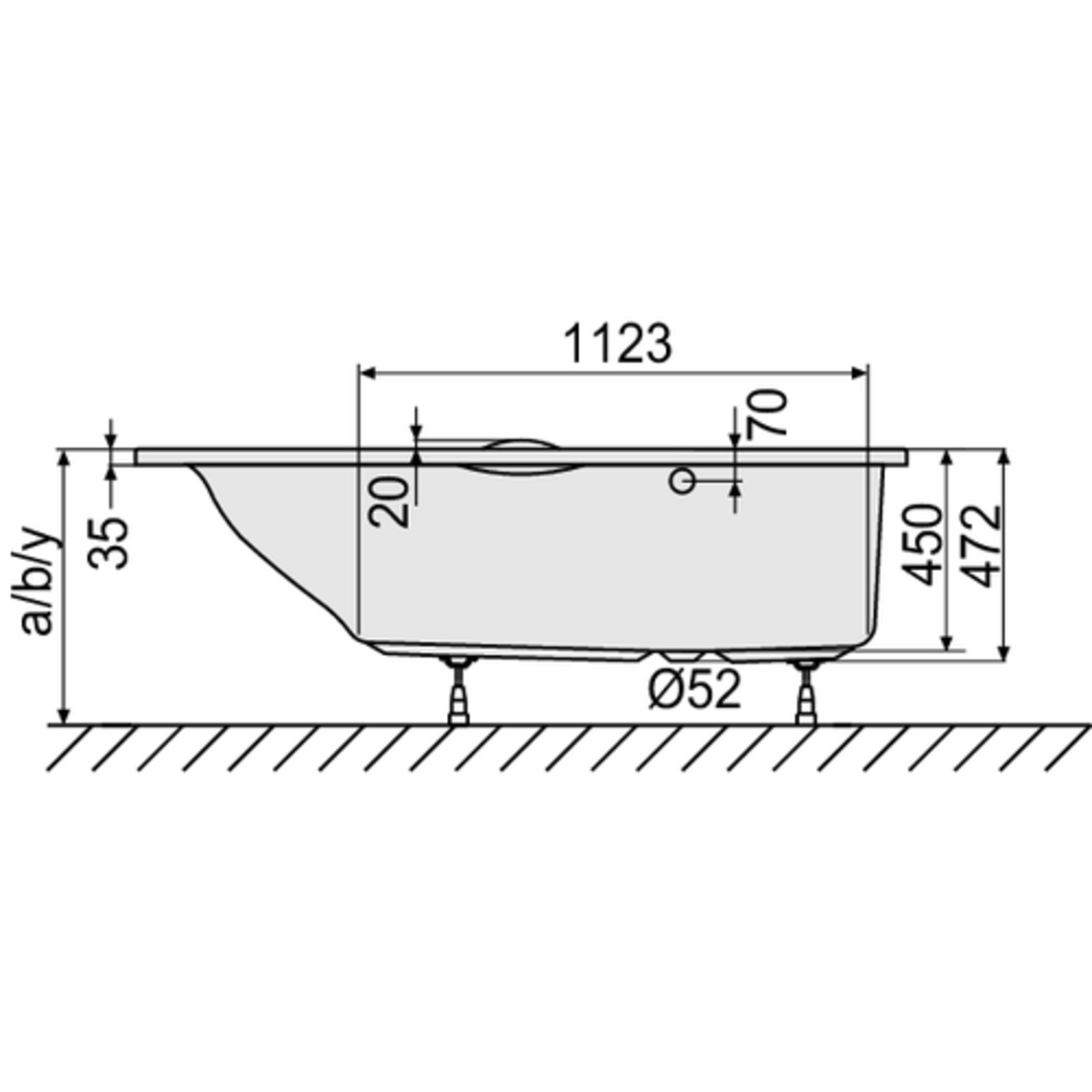 633.242021 Ancona Collection ванна Duscholux 46023 - Вид №2