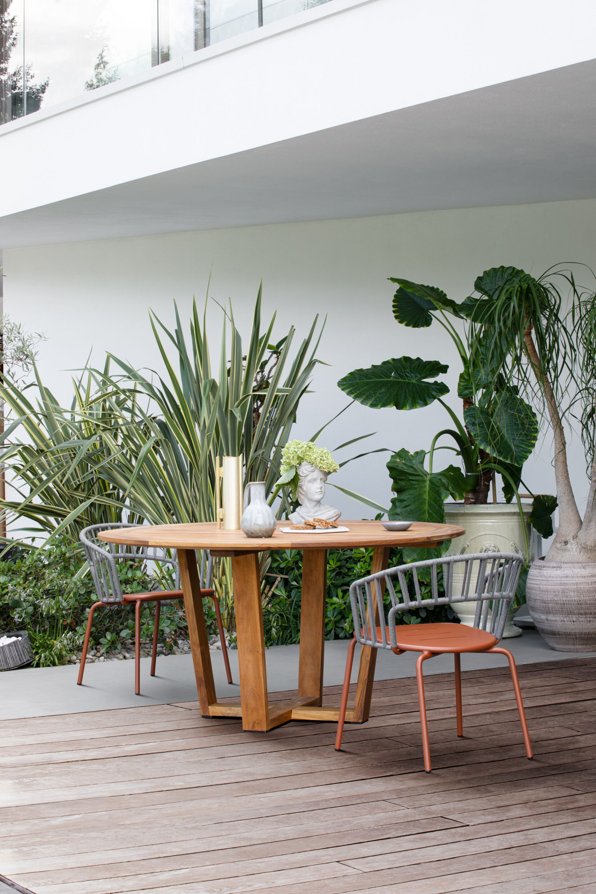 Круглый стол из тикового дерева Atmosphera пустыня ARCH-00124899 - Вид №6