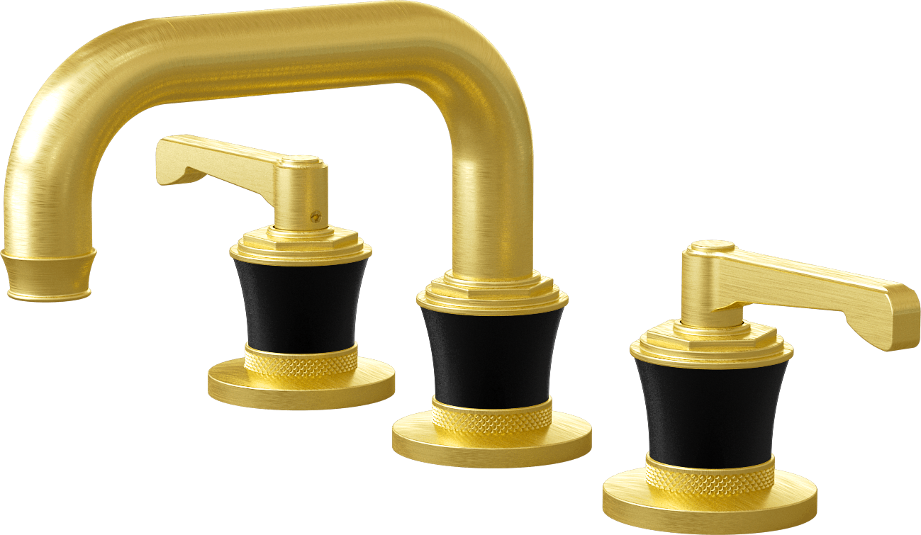 E-11610-R3MBK-LM60B-BB Смеситель для умывальника на 3 отвертия GRAFF Vignola