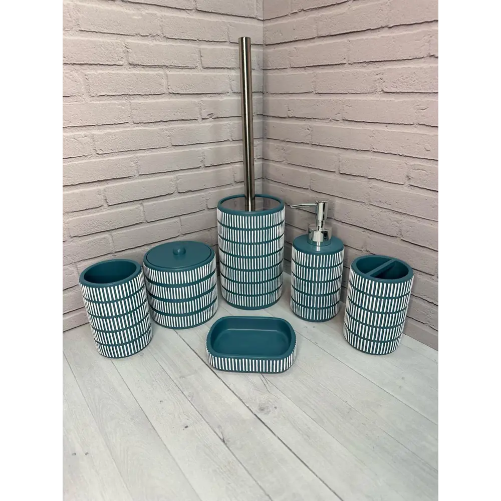 Мыльница Primanova Ocean — стильный аксессуар для ванной в синем цвете 89381078 STLM-1580682 - Вид №1