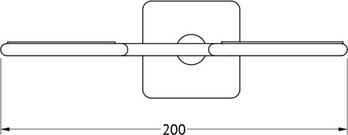 AVA 008 Держатель стакана/дозатора жидкого мыла и мыльницы ELLUX Avantgarde - Вид №1