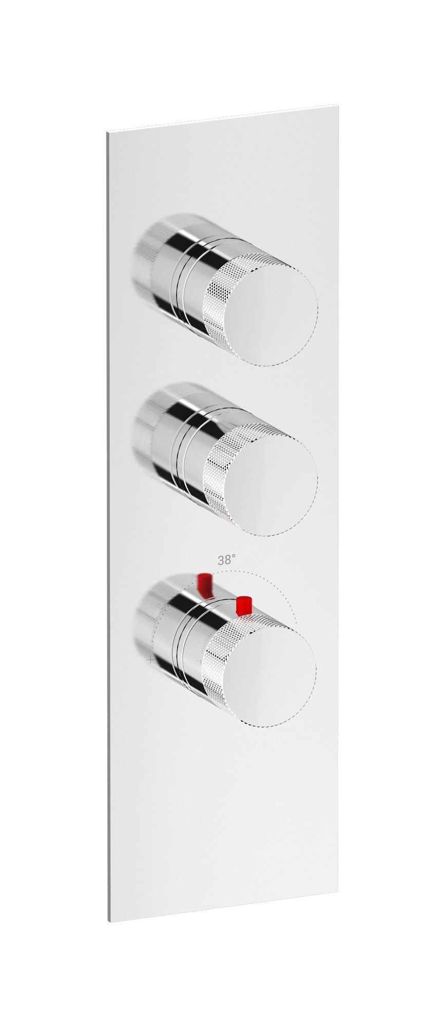 Термостатический смеситель для душа с 3 отверстиями IB Aqua ARCH-00041926 - Вид №2