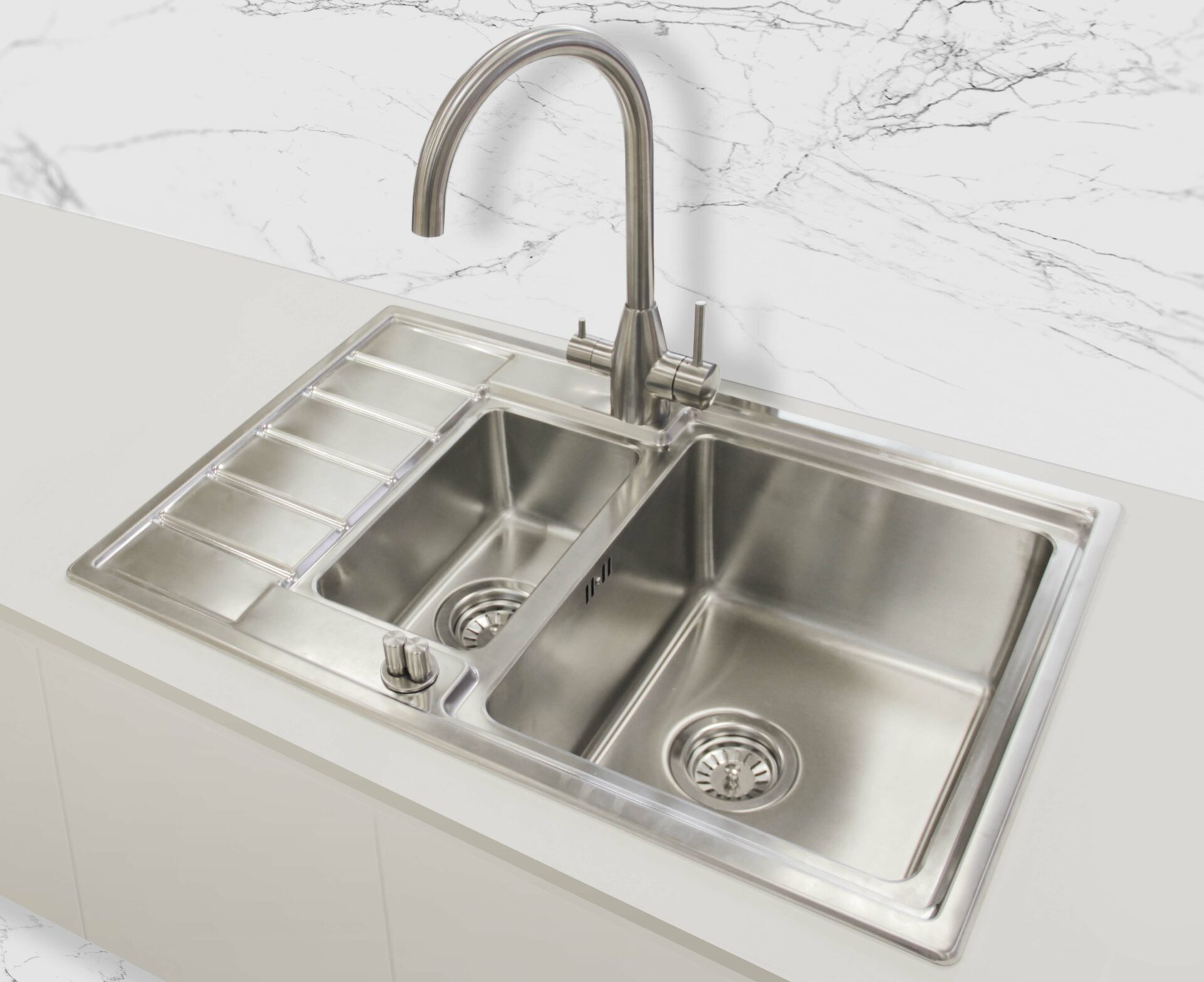 Кухонные смесители Eco Koblenz SSN-2135A-SS SEAMAN - Вид №4