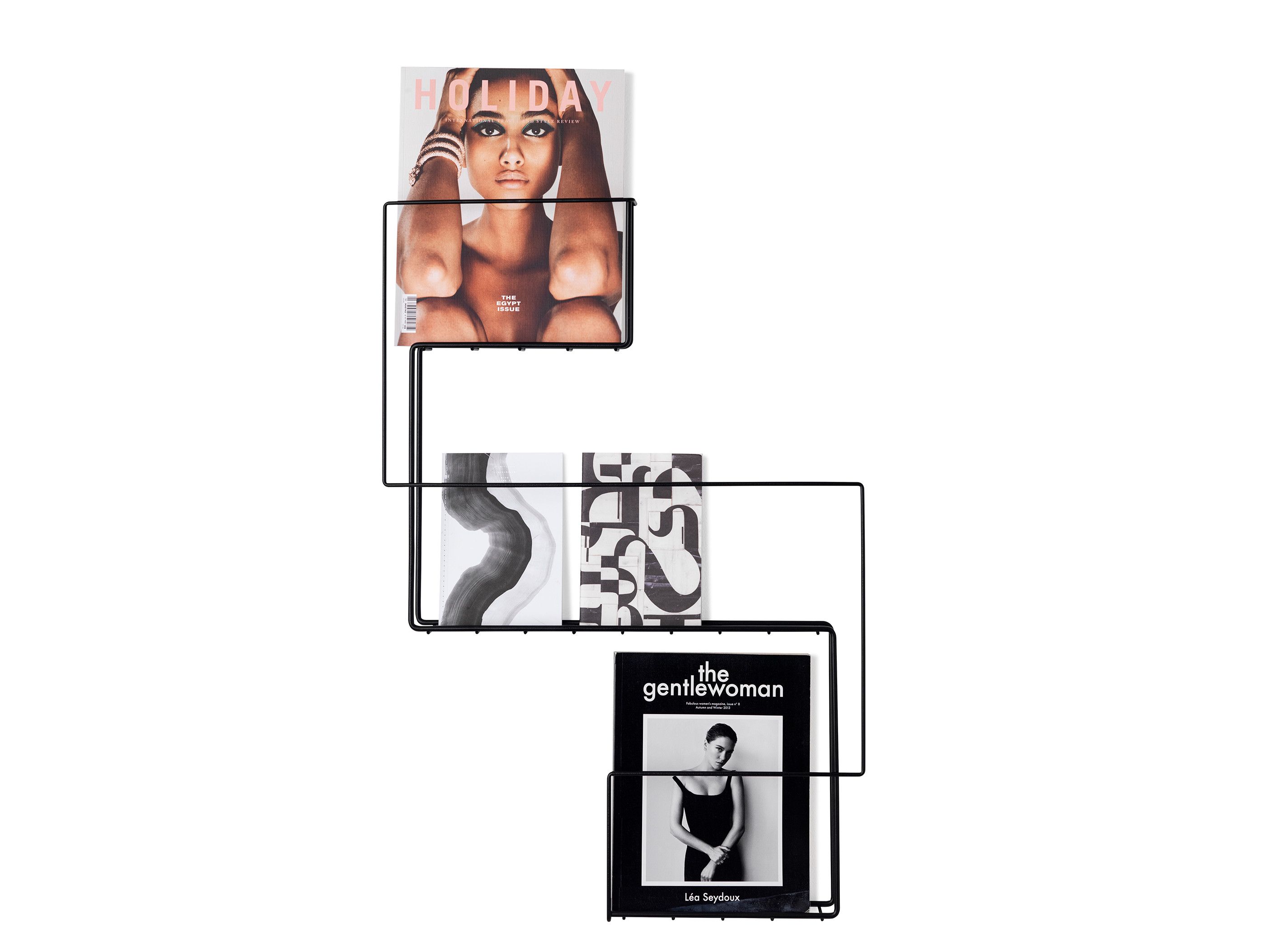 Стальная настенная стойка для журналов Schonbuch REVUE ARCH-00019835