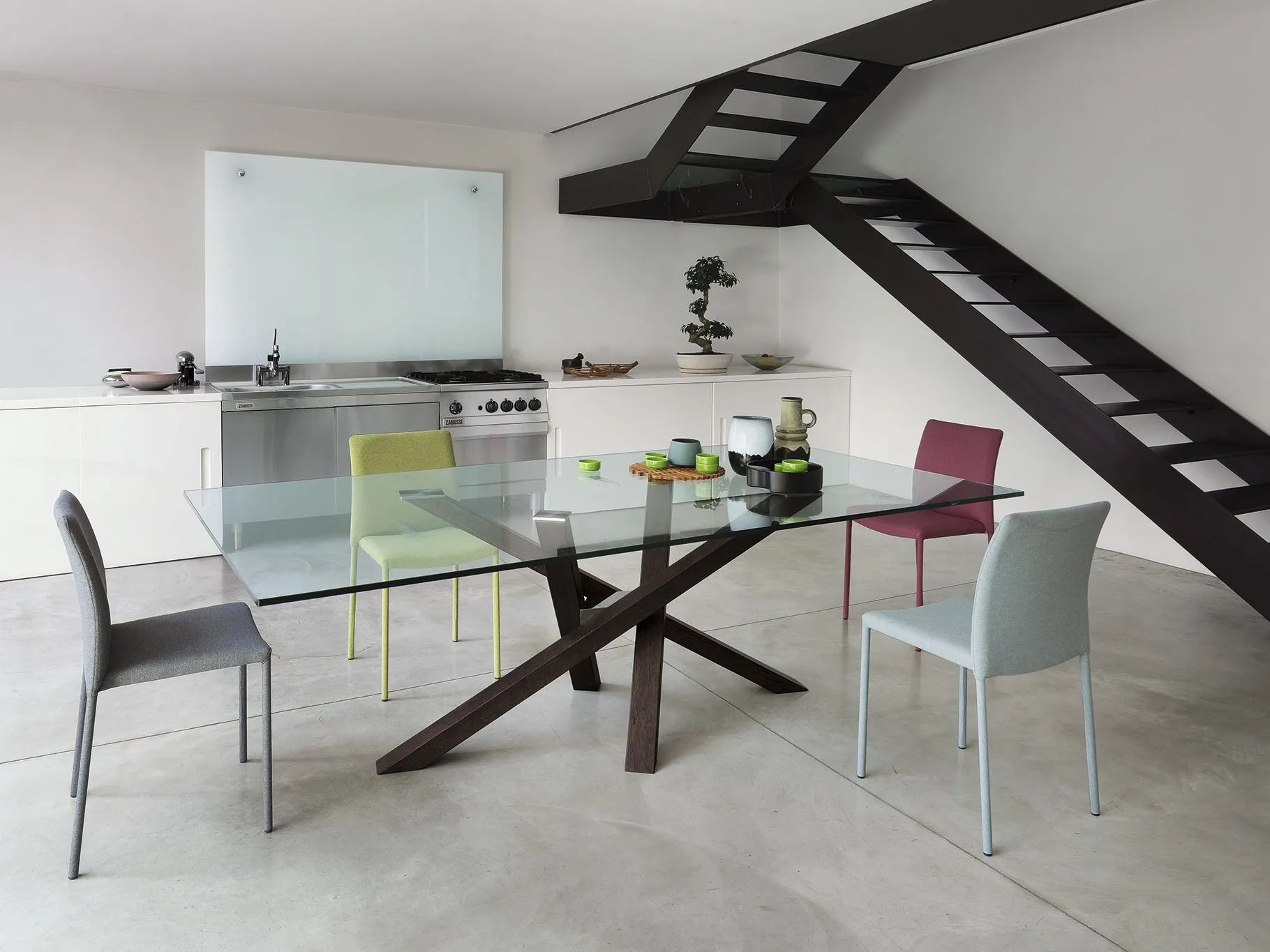 Мягкий штабелируемый стул RIFLESSI ARCH-00022345 - Вид №4