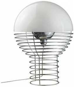 Verpan Настольная лампа из стали Wire