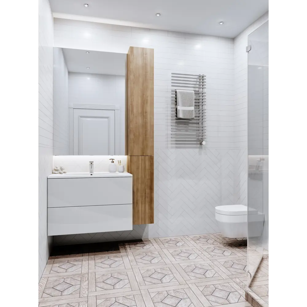 Керамогранит Belani Рустик 41.5x41.5 см 1.38 м² цвет бежевый 85372712 STLM-2114690  - Вид №3