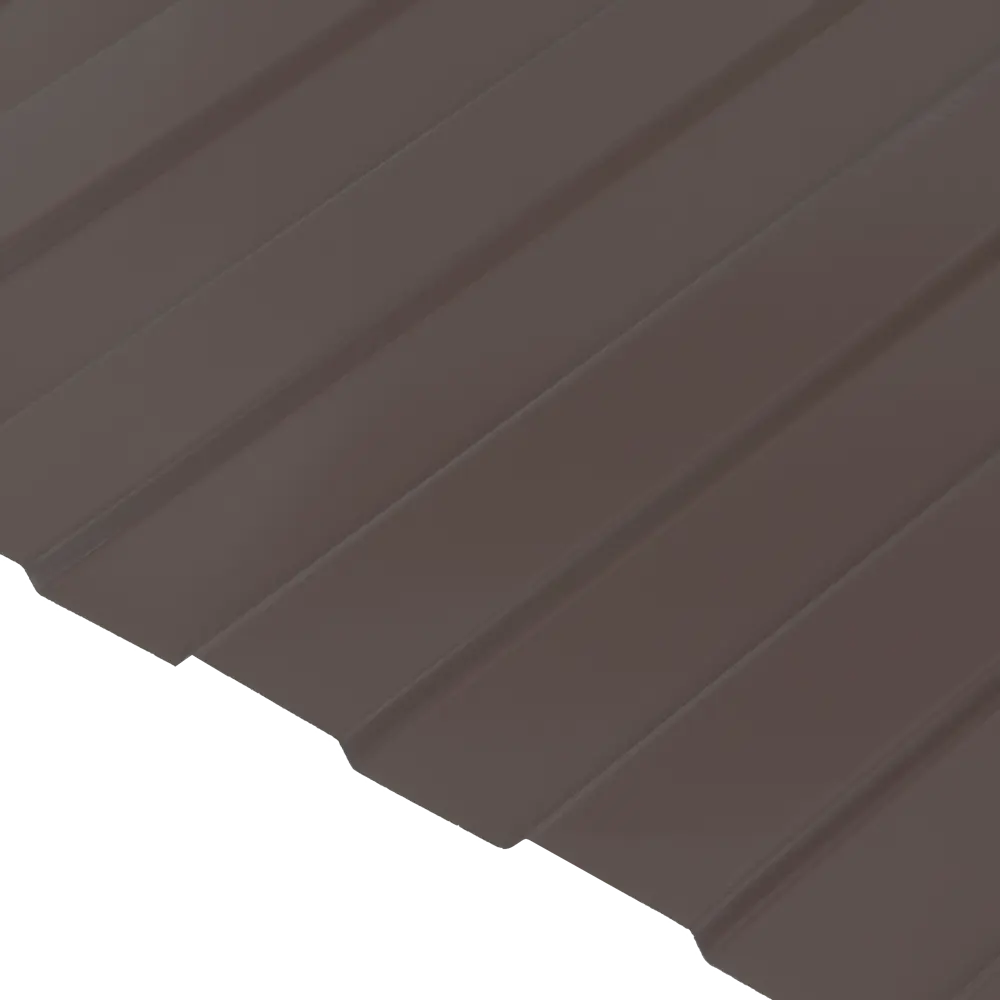 Santreyd Профнастил С8 коричневый для заборов и облицовки 82349833 STLM-0025163