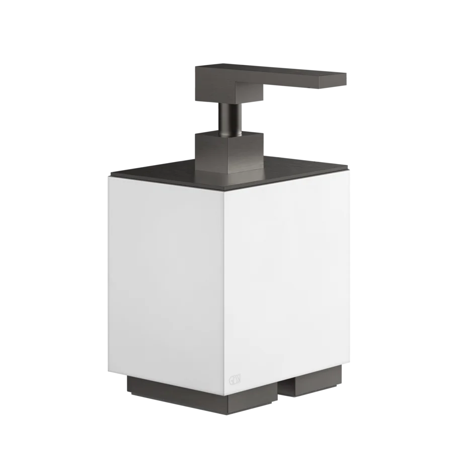 Держатель дозатора мыла 20837 707 Gessi Inverso ЧЕРНЫЙ МЕТАЛЛ BR. PVD 20837707