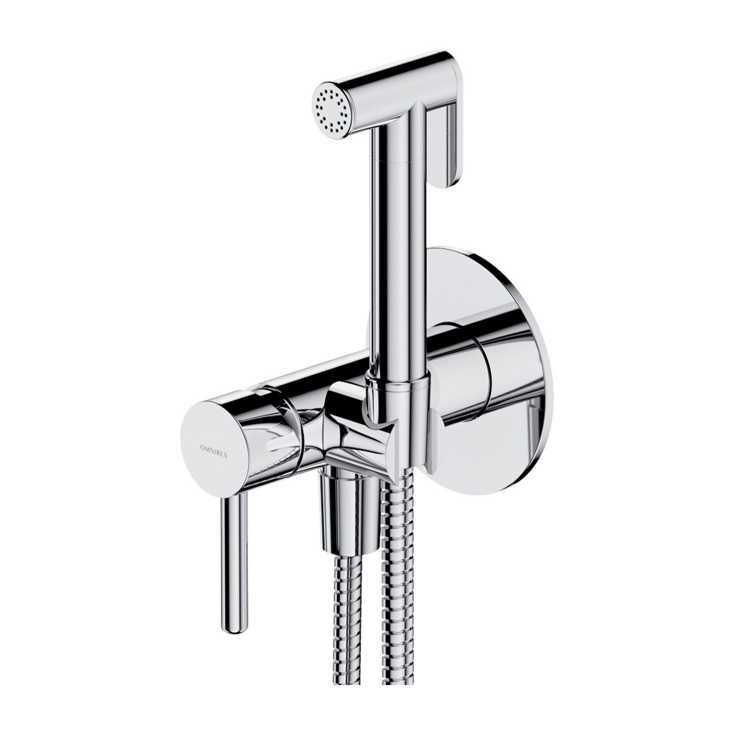Настенный смеситель для биде с ручным душем OMNIRES Y SYSYBI2 ARCH-00097988 - Вид №1