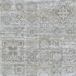 Граните Стоун Травертин декор серебро лаппатированная 1200x1200