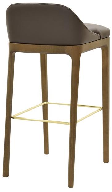 Morelato Барный стул высокий обитый Bellagio 5333/f - Вид №2