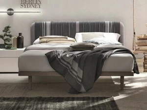 Gruppo Tomasella Двуспальная кровать с мягким изголовьем Plaid