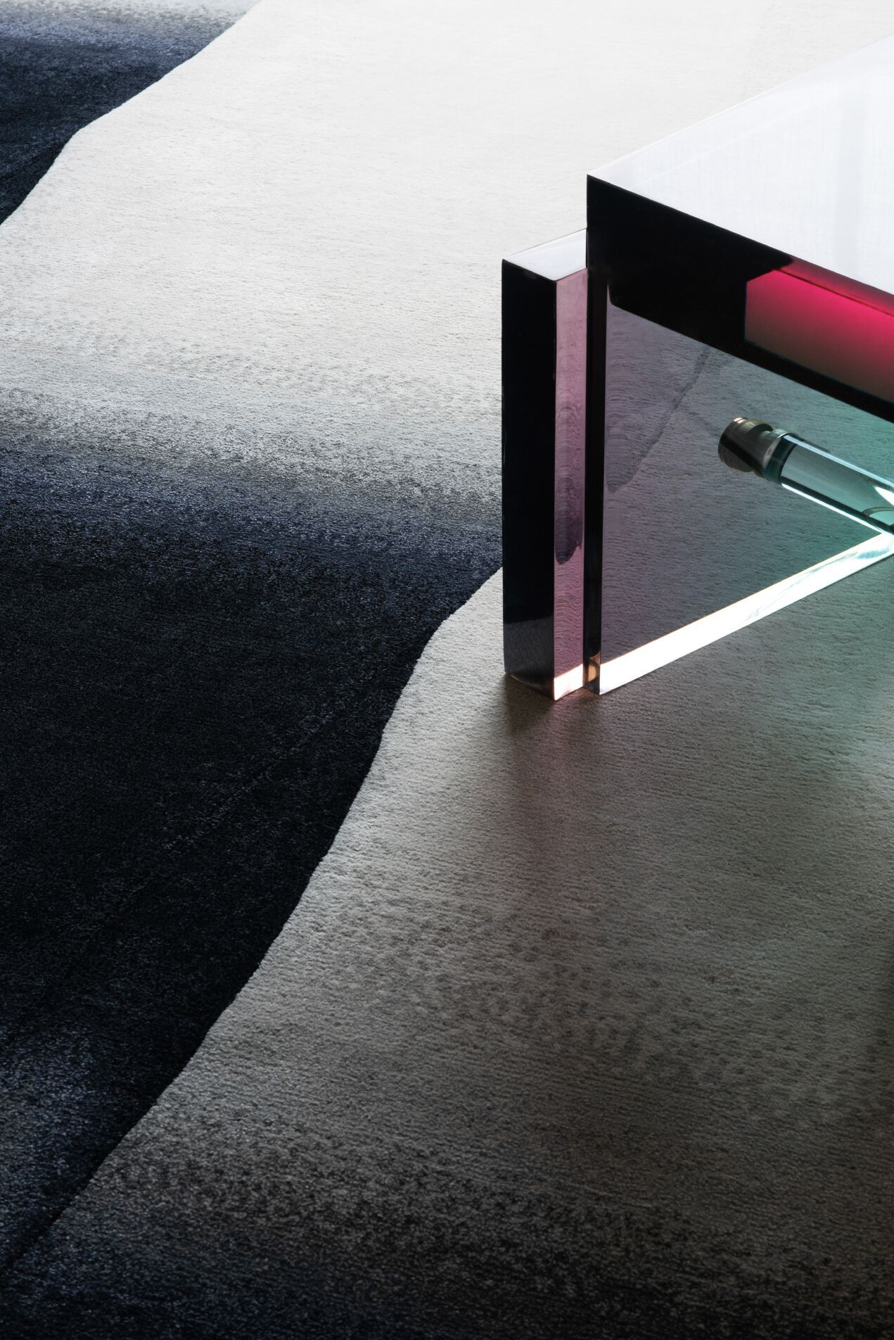 Прямоугольный ковер ручной работы из шерсти Tapis Rouge космический обман ARCH-00151123 - Вид №5