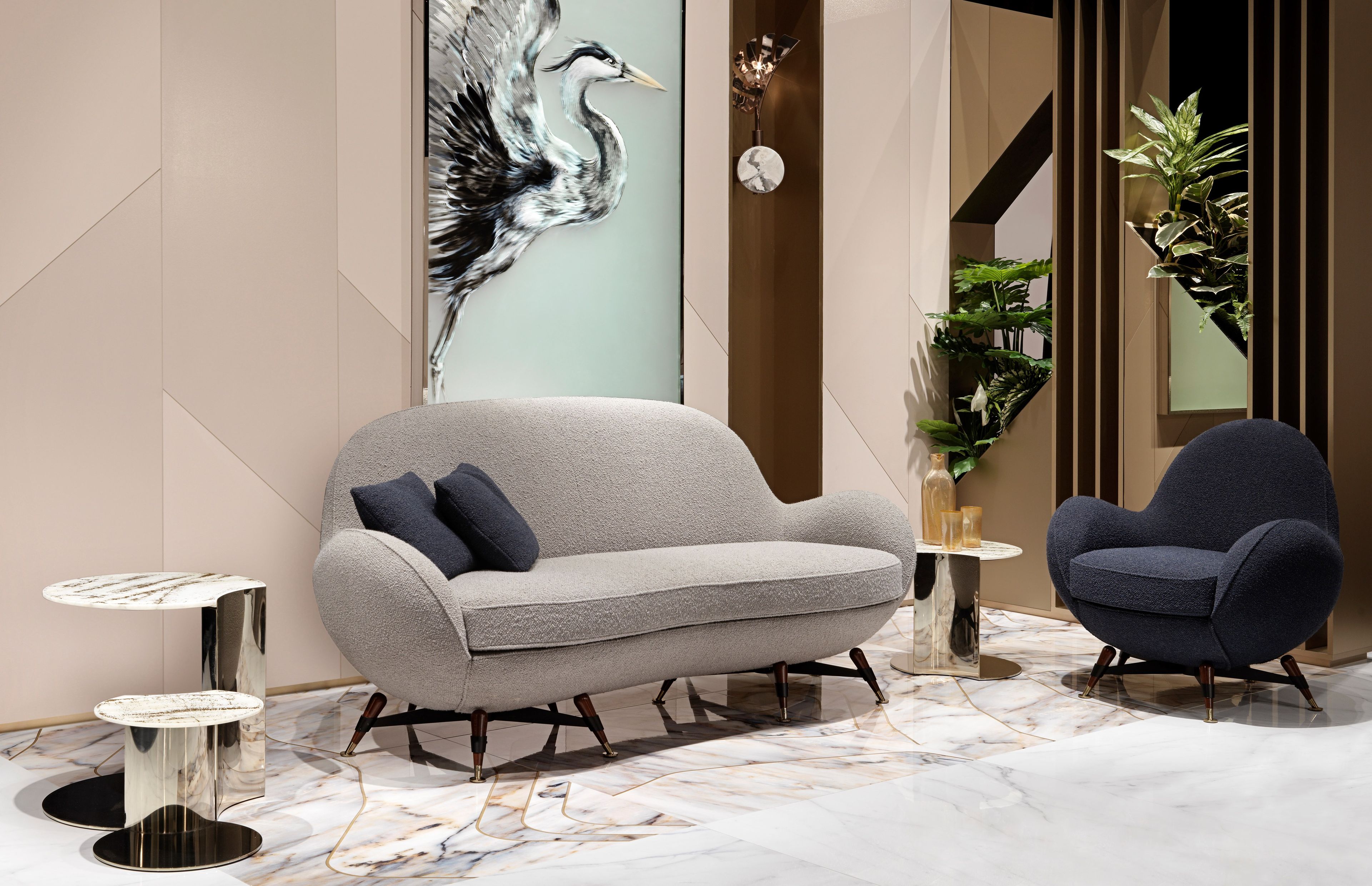 Тканевое кресло с подлокотниками Visionnaire Mercury ARCH-00029635 - Вид №9