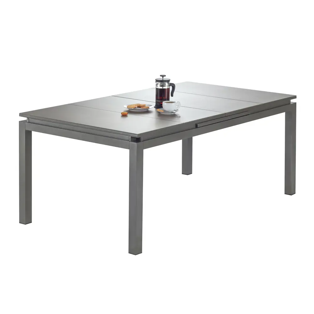 Стол садовый раздвижной Naterial Odissea Easy 180-240х90х76.5 см алюминий коричневый 81956372 STLM-2167311  - Вид №10