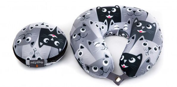 FTS_PIL_408 Подушка для путешествий Все любят котиков Memory Foam Fancy Armor Аксессуары - Вид №1