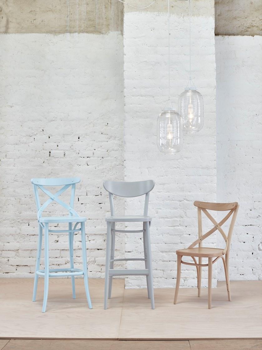 TON Высокий табурет с подставкой для ног Banana 311 131 - Вид №1