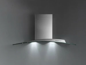 Falmec Островная вытяжка из нержавеющей стали и стекла Design