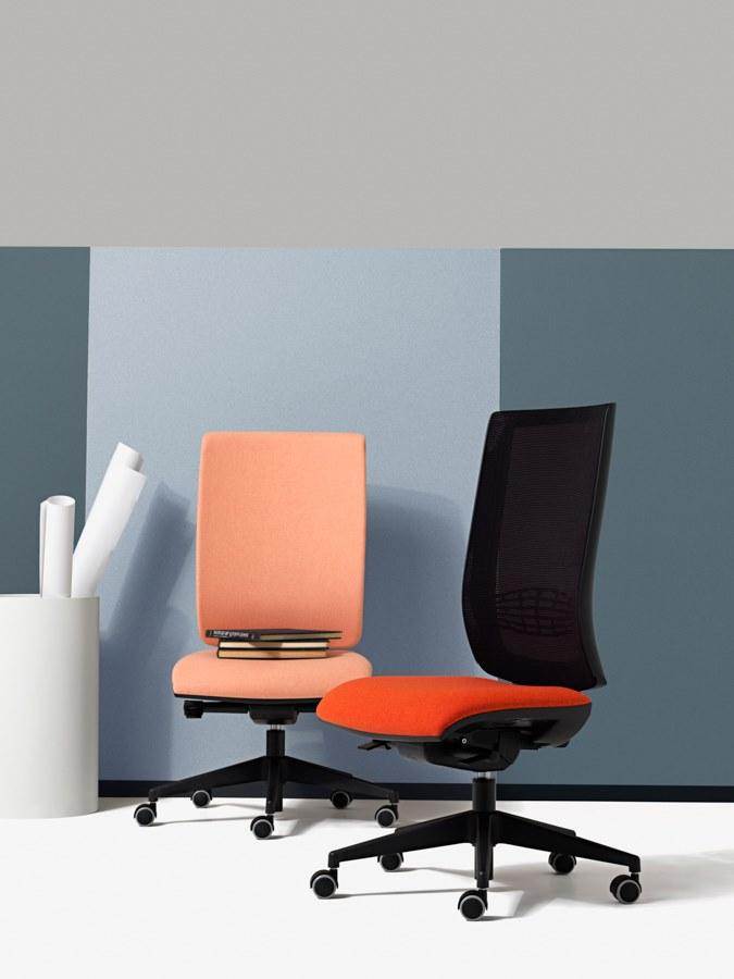 Diemme Офисный стул из ткани с 5 спицами и подлокотниками Goal sun-id-1456526 - Вид №4