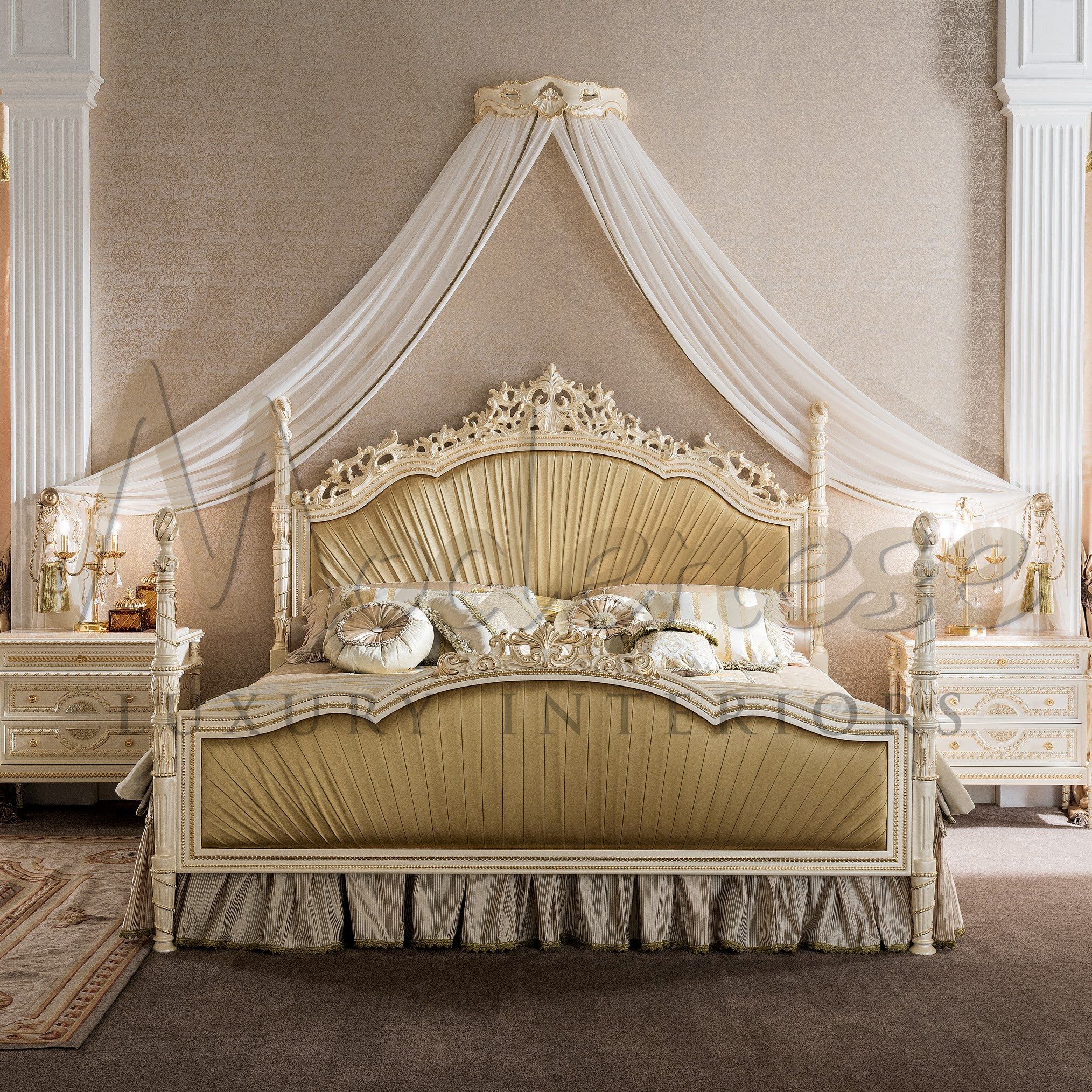 Ткань ручной вязки покрывало Modenese Luxury Interiors Bedcovers ARCH-00066156 - Вид №1