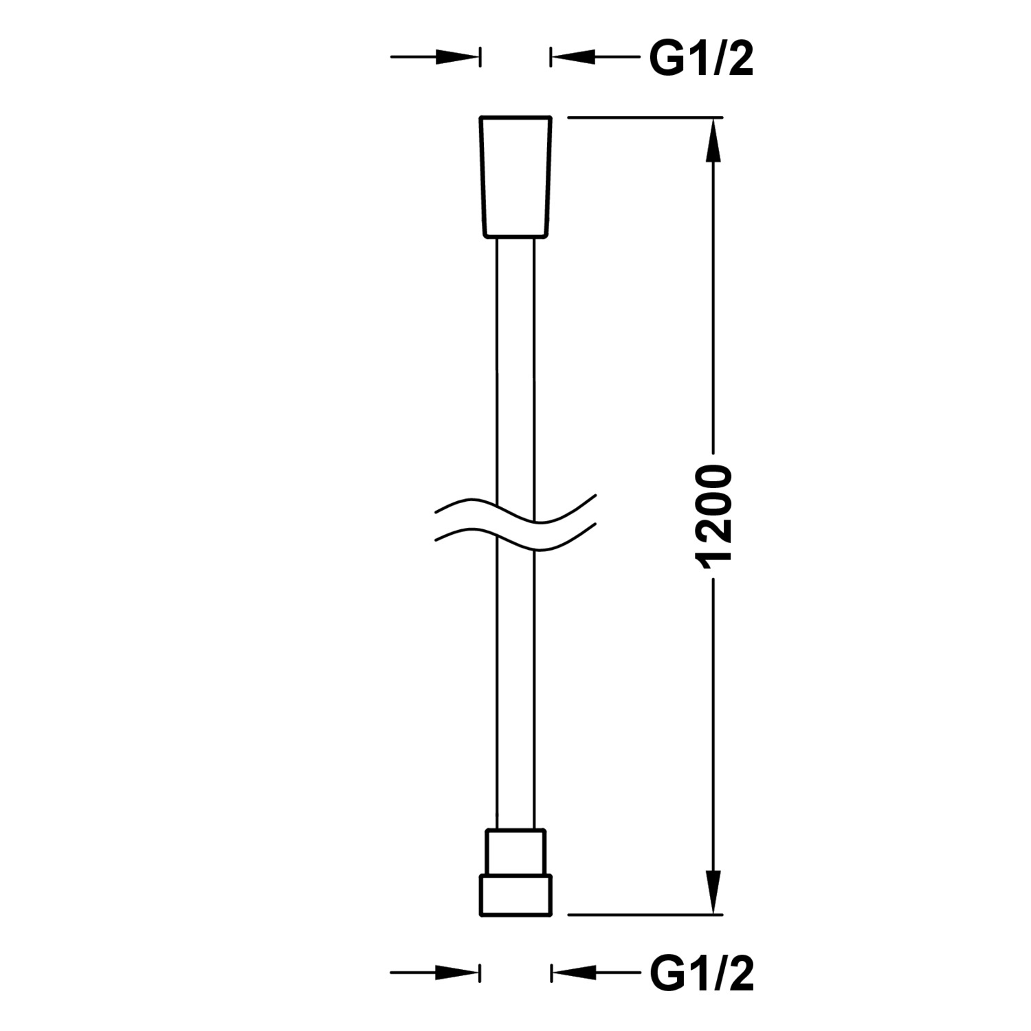 Сатинировочный шланг-913460912AC TRES RICAMBI - Вид №1