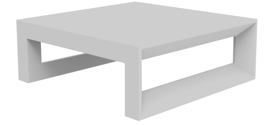 009206 Столик 60x60 Vondom Frame - Вид №4
