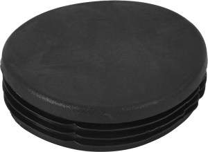 86492163 Заглушка универсальная ø60 мм полипропилен черный, 4 шт. STLM-0069405 Santreyd