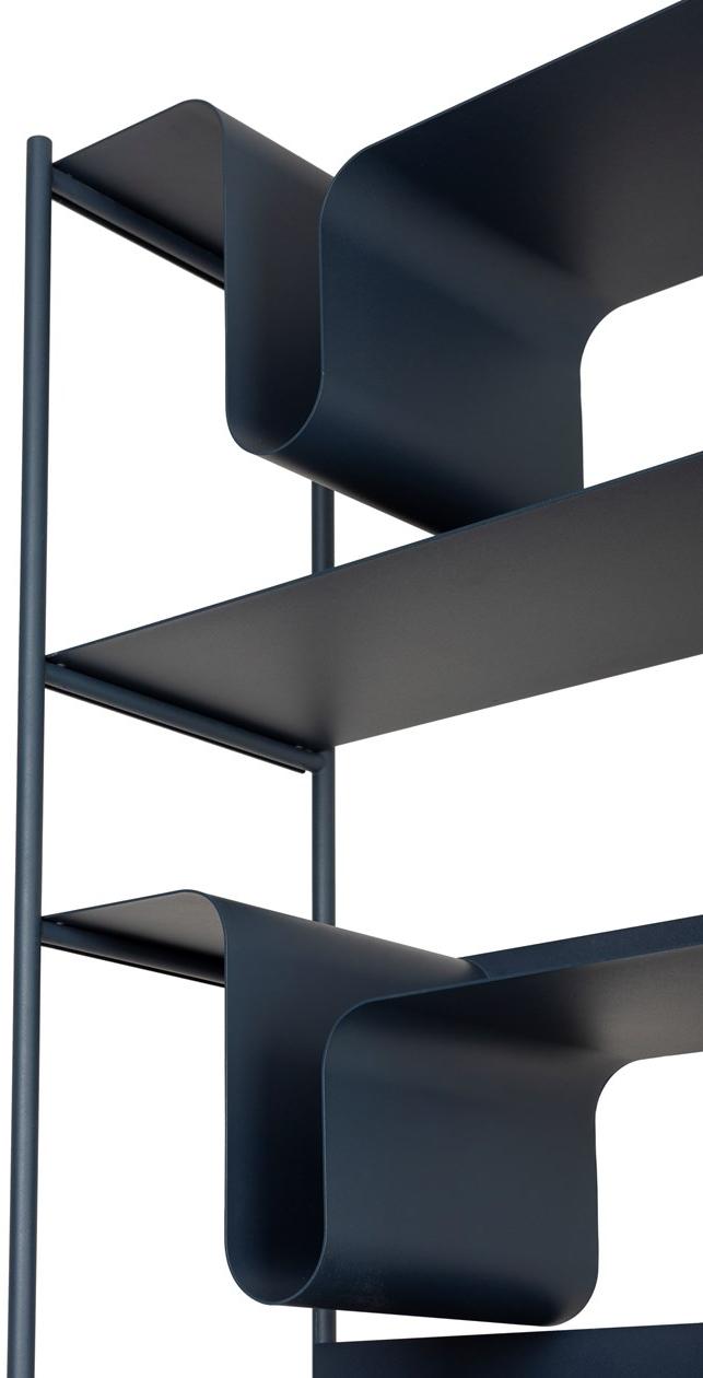 True Design Книжный шкаф из листового металла Wave Wa5812+wa7890 - Вид №3