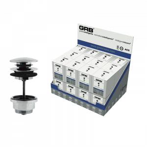 081111 PREMIUM Box 24 Big Clic-Clac отходов Хром GRB MIXERS