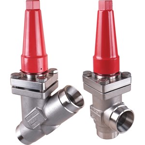 Danfoss SVA-S SS — запорные клапаны со стандартным штоком из нержавеющей стали SVA-S SS 20 D STR H-WHEEL Запорный клап 148B5379  - Вид №1