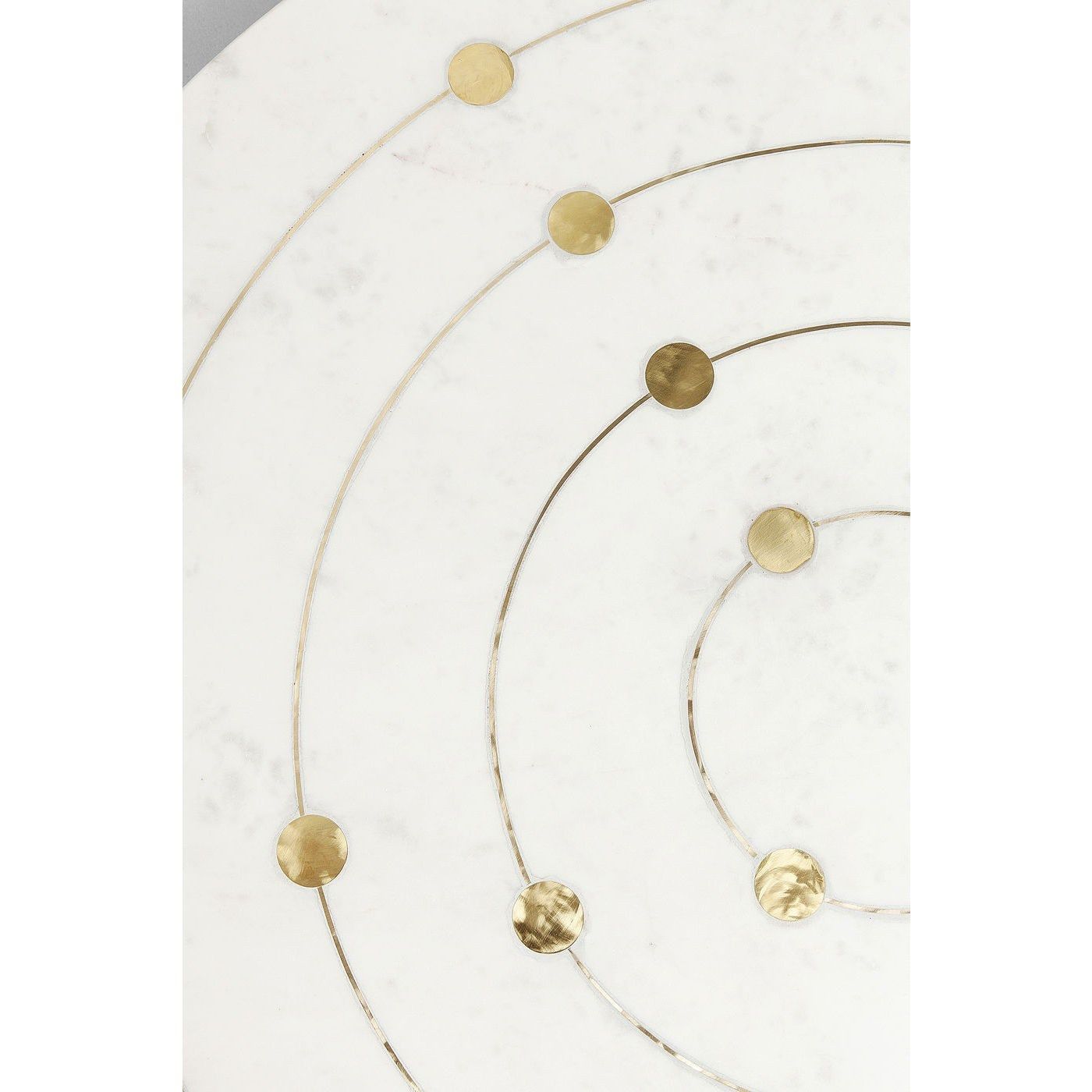 Мраморный низкий круглый журнальный столик KARE Design MYSTIC ARCH-00105562 - Вид №4