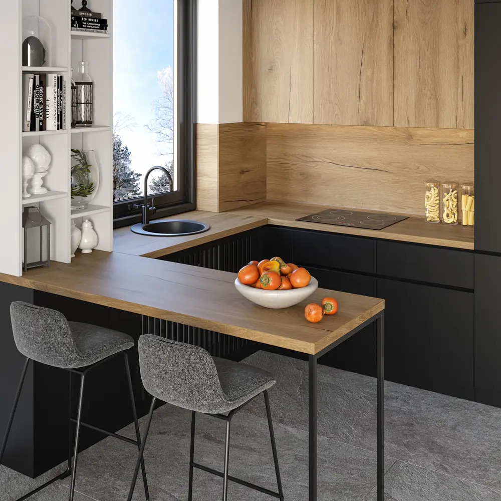 Столешница кухонная Slotex Зея 300x60x3.8 см ЛДСП цвет серый STLM-2114154 - Вид №7